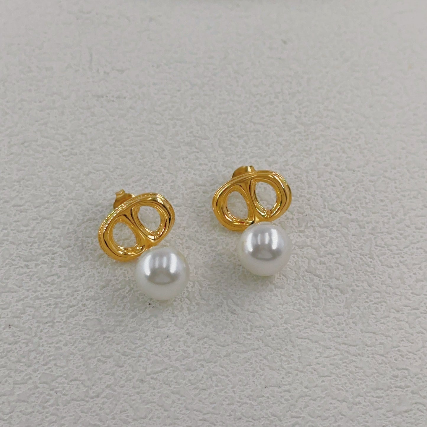 Boucles d’oreilles Obiz perle